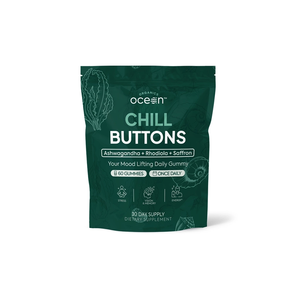 Oganics Ocean #1 Sleep Bundle Chill Buttons