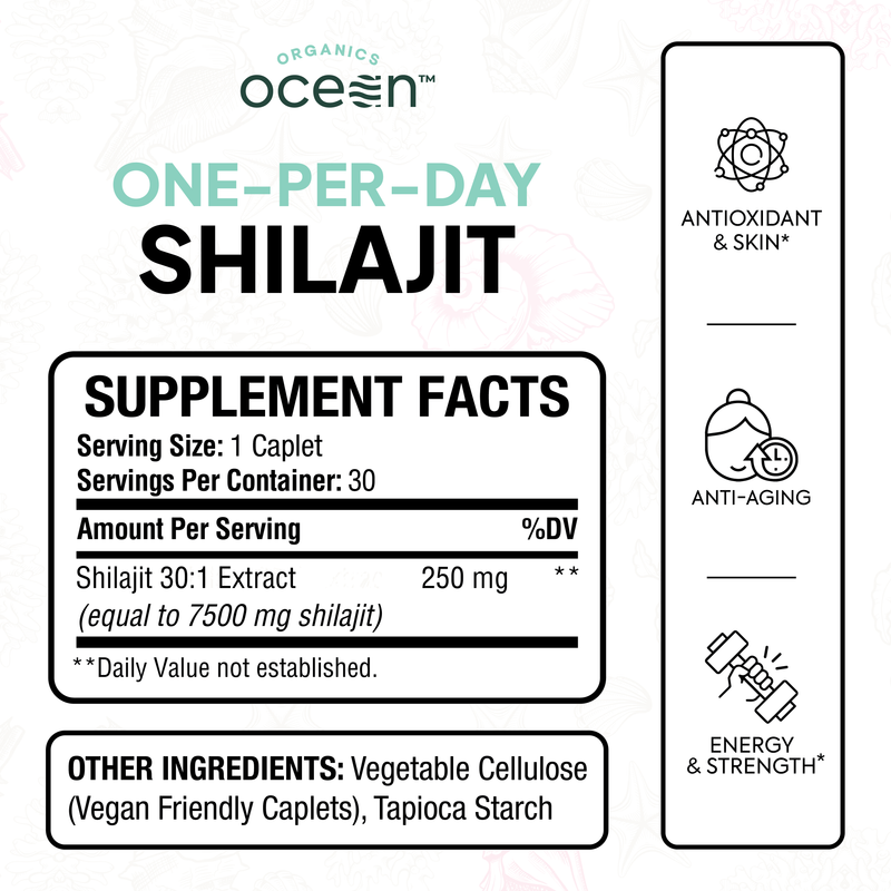 Organics Ocean One-Per-Day Shilajit