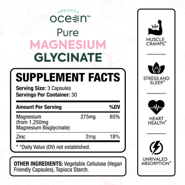 Magnesium Glycinate + Free Sleep Support eBook!