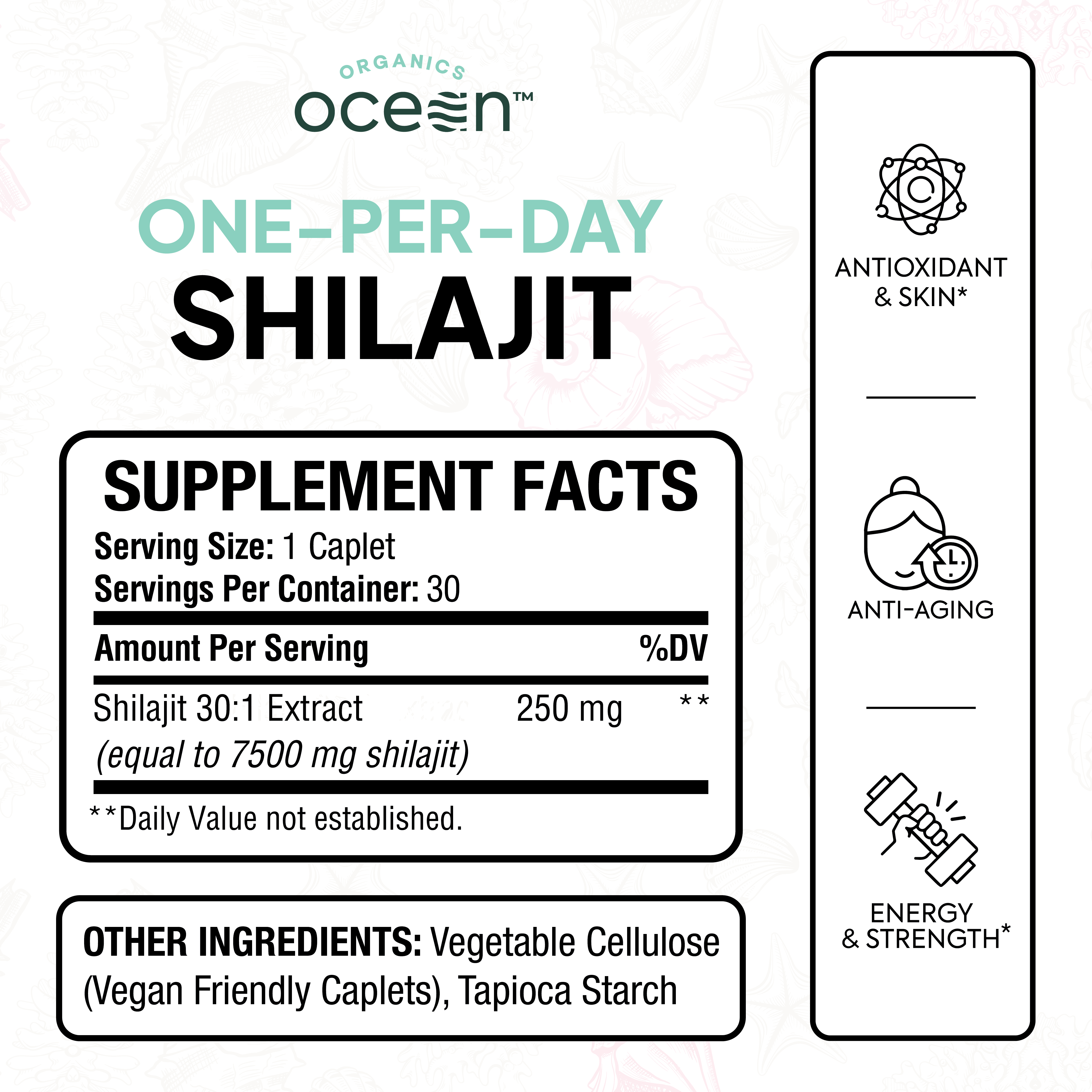 Organics Ocean One-Per-Day Shilajit