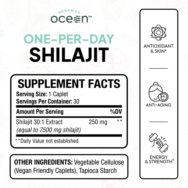 Organics Ocean One-Per-Day Shilajit