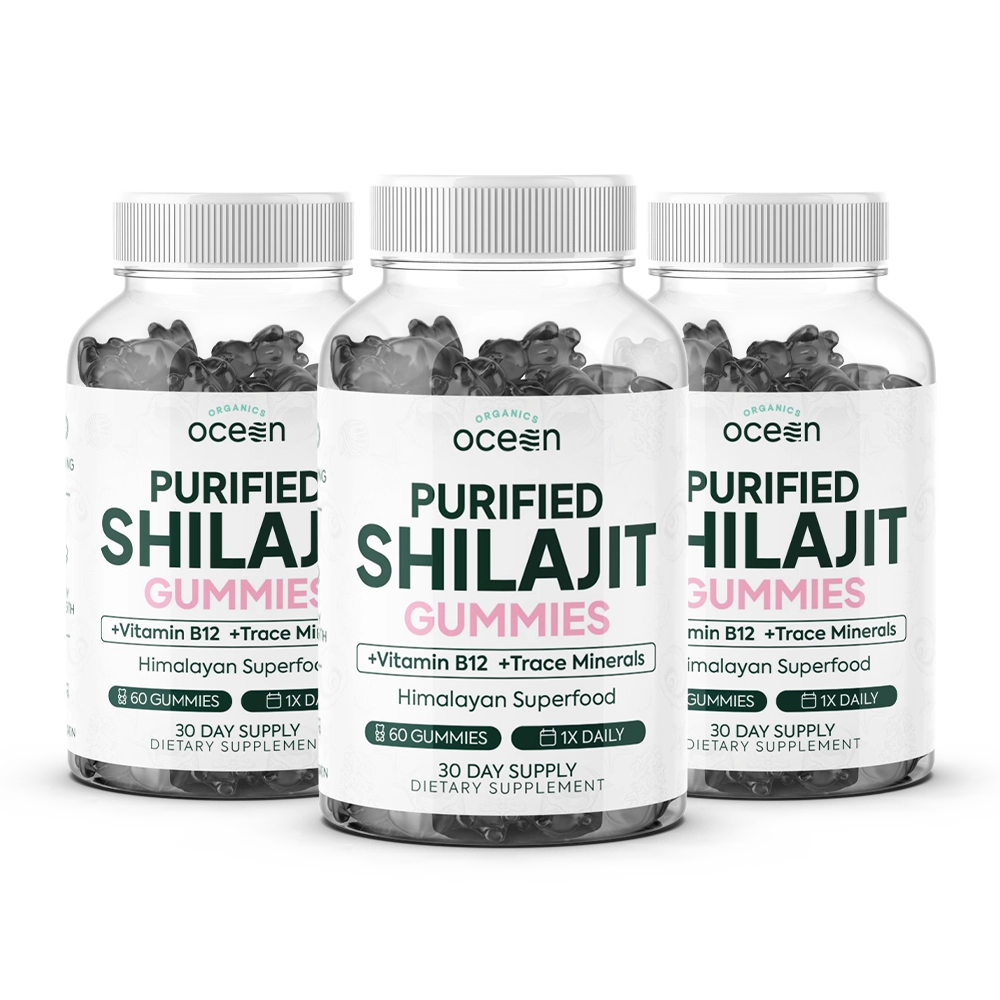 Purified Shilajit Gummies Organics Ocean Purified shilajit gummies organics ocean