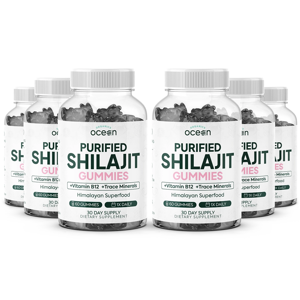 Purified Shilajit Gummies Organics Ocean Purified shilajit gummies organics ocean
