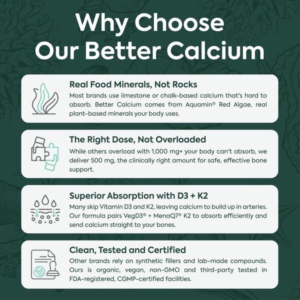 Better Calcium – Organics Ocean