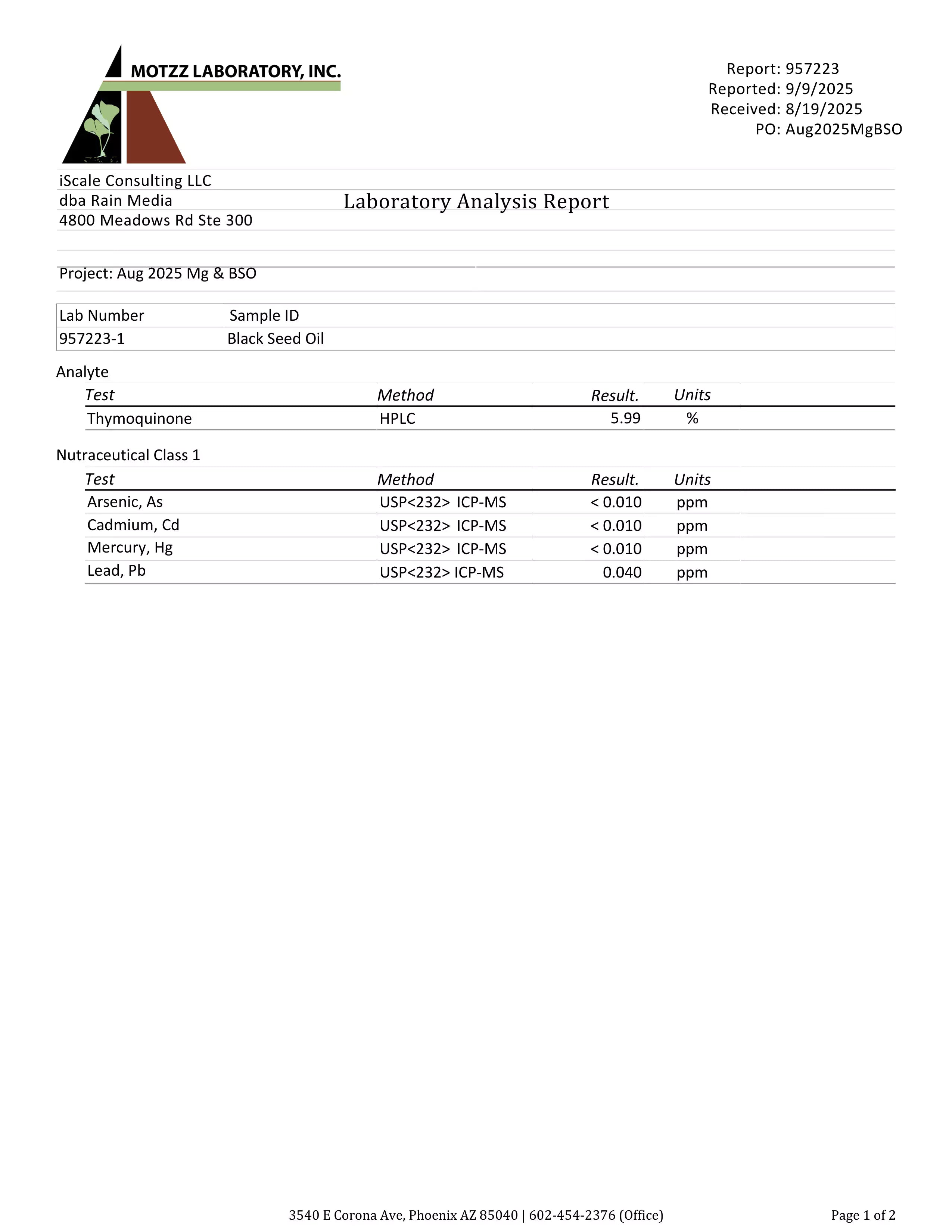 Oganics Ocean Better Black Seed Oil