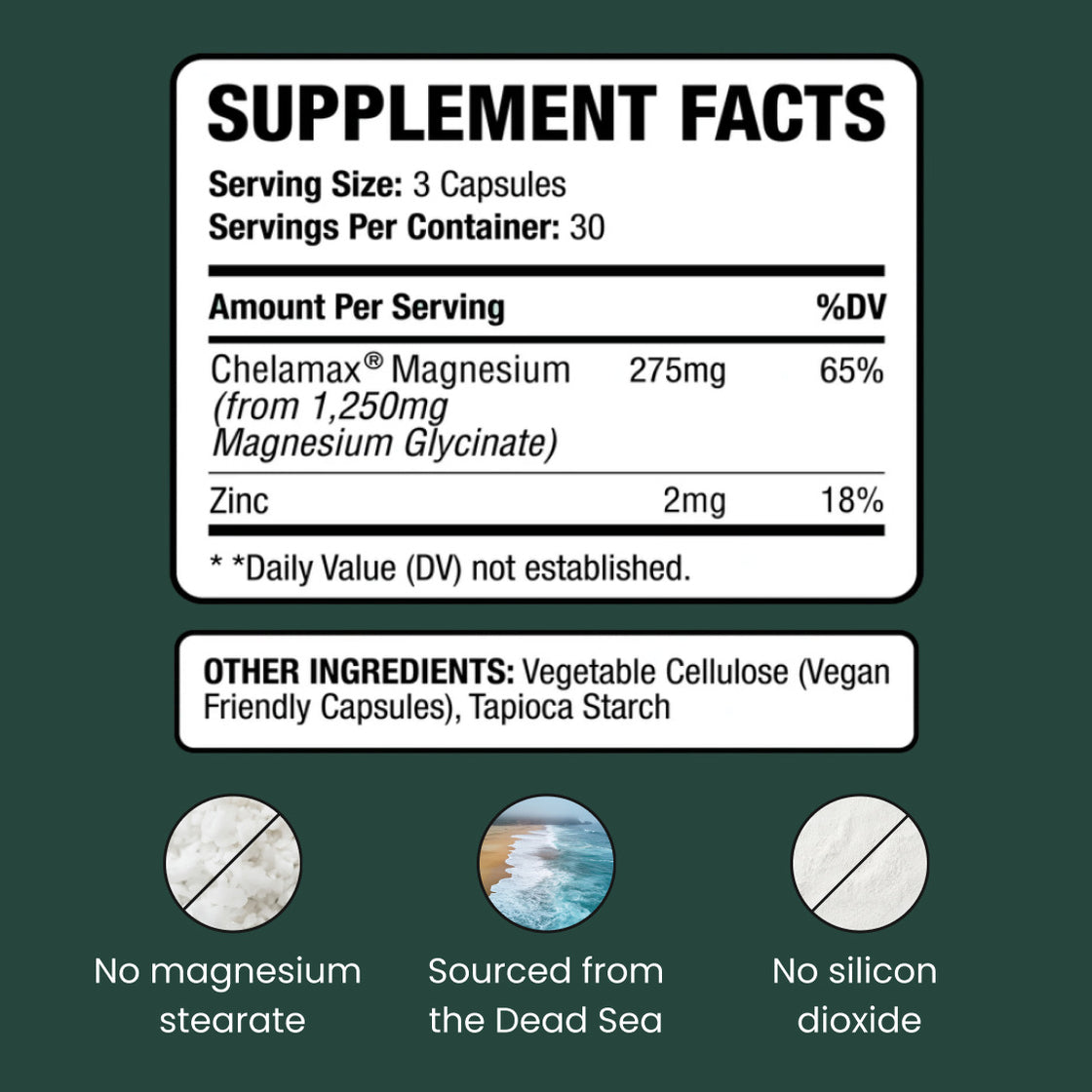Supplement facts