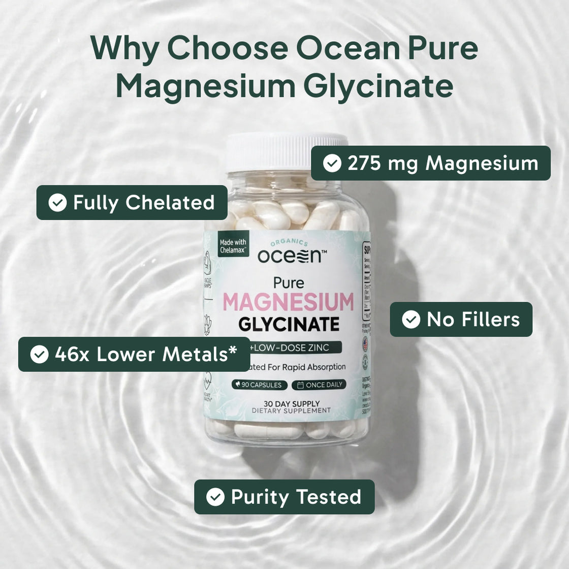 Why choose Ocean Pure Magnesium Glycinate