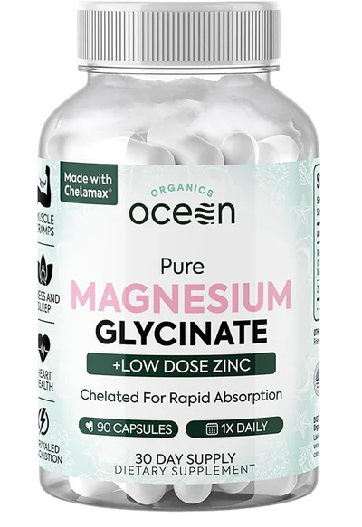 Pure Magnesium Glycinate bottle